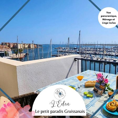 L'Eden - Vue Magnifique Sur Le Port, Les Chalets & La Mer - Gruissan Exterior foto