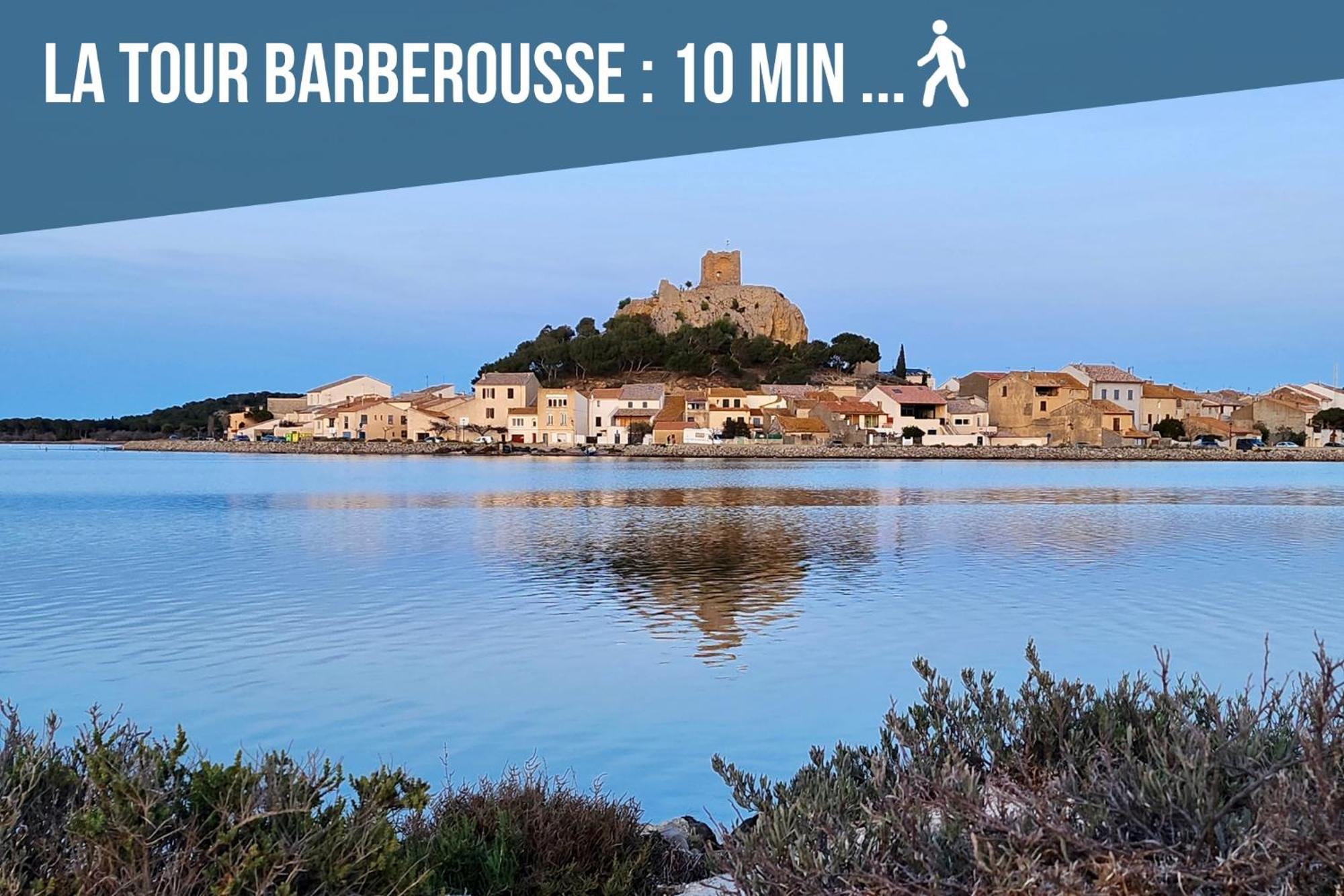 L'Eden - Vue Magnifique Sur Le Port, Les Chalets & La Mer - Gruissan Exterior foto